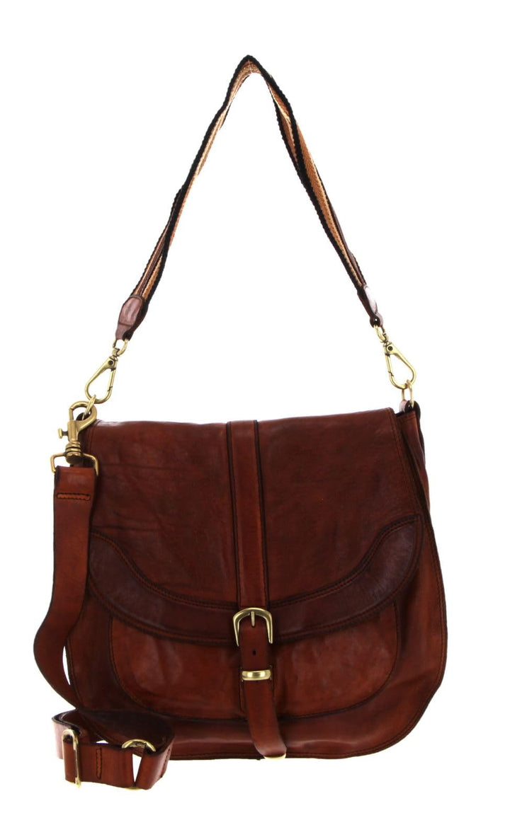 Campomaggi Schultertasche Leder 29 cm