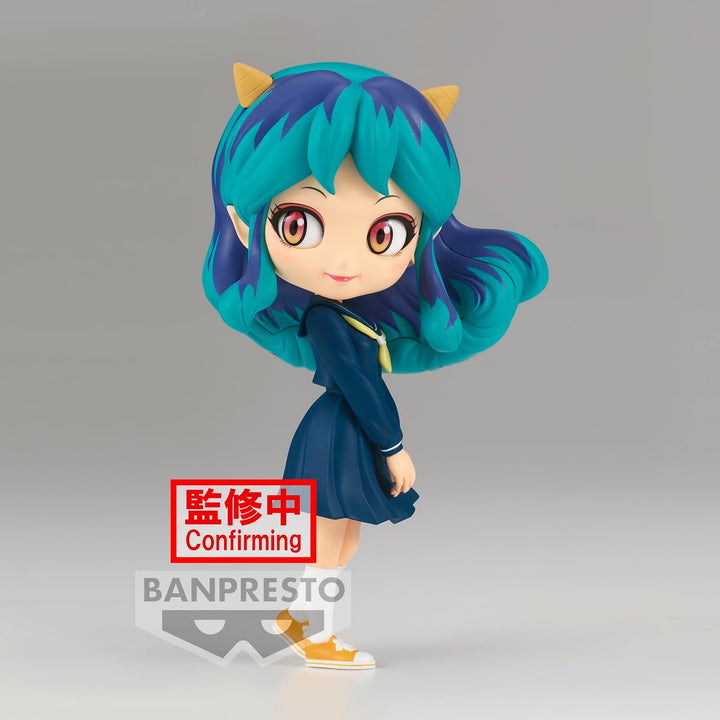 BANPRESTO URUSEI YATSURA - Lum - Q Posket 14cm Modern Lum - Uniform Ver. - (Ver. A), Modern Lum - Un