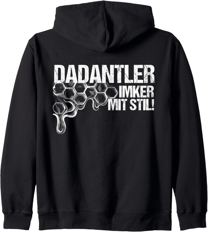 Dadantler Imker mit Stil Damen Herren Dadant Bienen Imker Kapuzenjacke