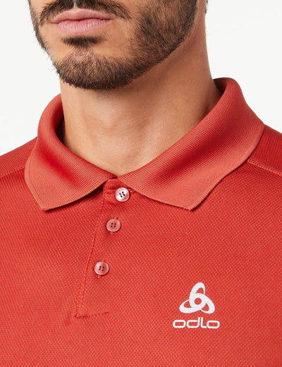 Odlo Herren Essentials Polo Shirt S Ketchup, S Ketchup