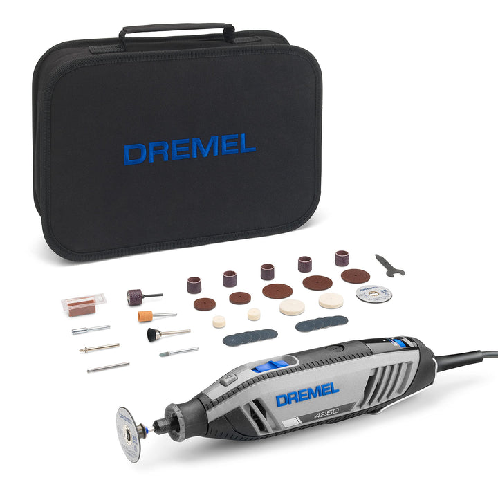 Dremel 4250 Rotationswerkzeug 175 W, Multifunktionswerkzeug-Set mit 35 Zubehören, 175-W-Motor mit Ko
