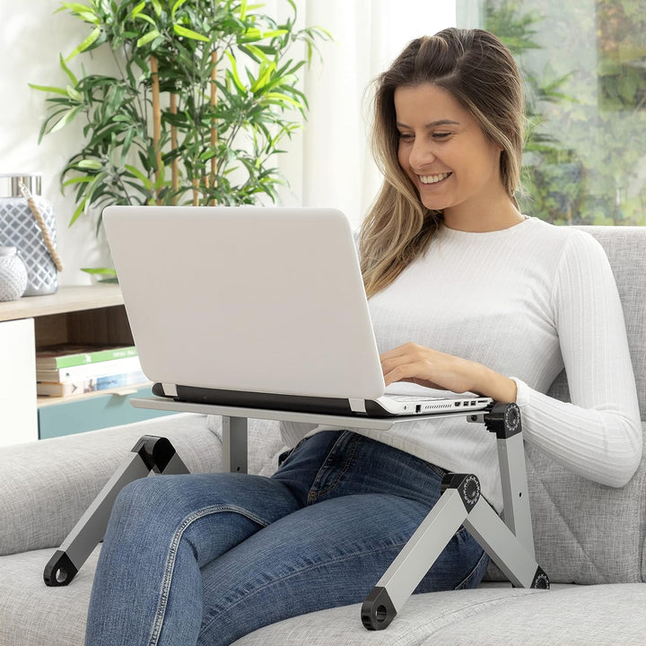 Einstellbarer Laptop-Tisch mit Mehreren Positionen Omnible InnovaGoods