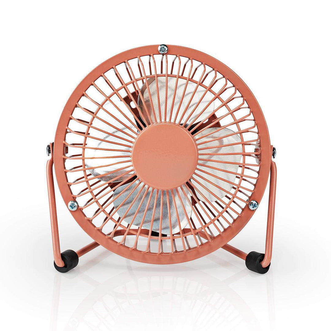 NEDIS Tischventilator | USB Angetrieben | Durchmesser: 100 mm | 3 W | 1 Geschwindigkeit 1.00 m Vinta
