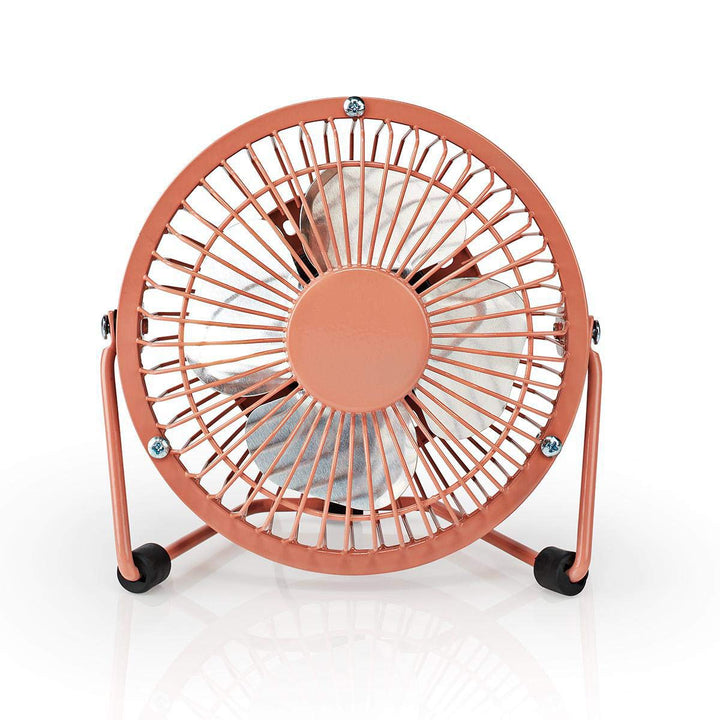 NEDIS Tischventilator | USB Angetrieben | Durchmesser: 100 mm | 3 W | 1 Geschwindigkeit 1.00 m Vinta