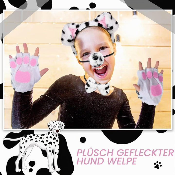5 Stücke Halloween Tier Welpen Hund Kostüm Set Enthalten Welpen Ohren Stirnband Fliege Gefälscht Nas