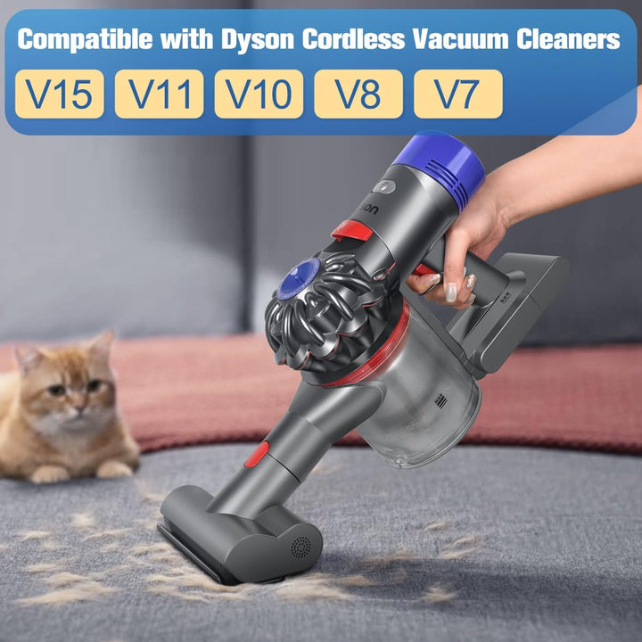 Mini Turbinendüse Kompatibel mit Dyson V7 V8 V10 V11 V15 Staubsaugern zur Reinigung von Matratzen, P