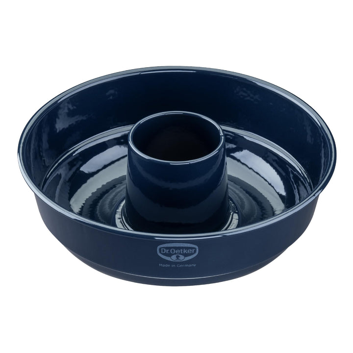 Dr. Oetker Frankfurter Kranz Kuchenform 26 cm Back-Liebe Emaille – Schnitt- & kratzfeste Backform mi