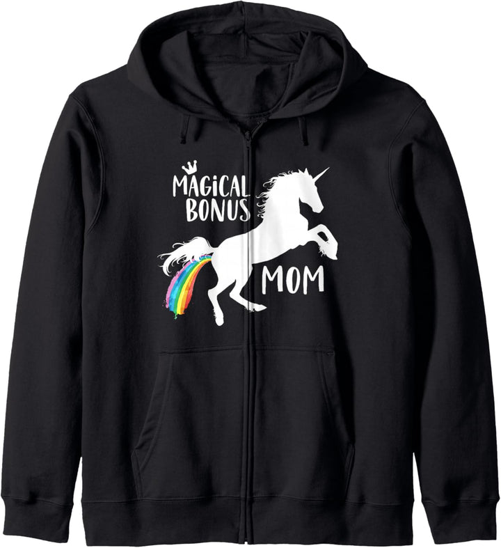 Magisches Stiefmutter Einhorn Stiefmuttergeschenk Kapuzenjacke