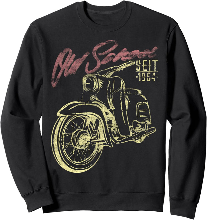 Oldschool Moped Simson-Schwalbe Sweatshirt