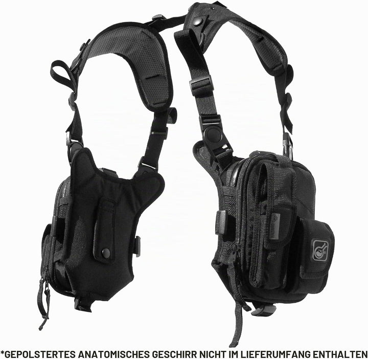 Hazard 4 (CVT-RG-LODR-BLK) Covert Loader RG(TM) Multi-Konfiguration Kleinpack-System, schwarz