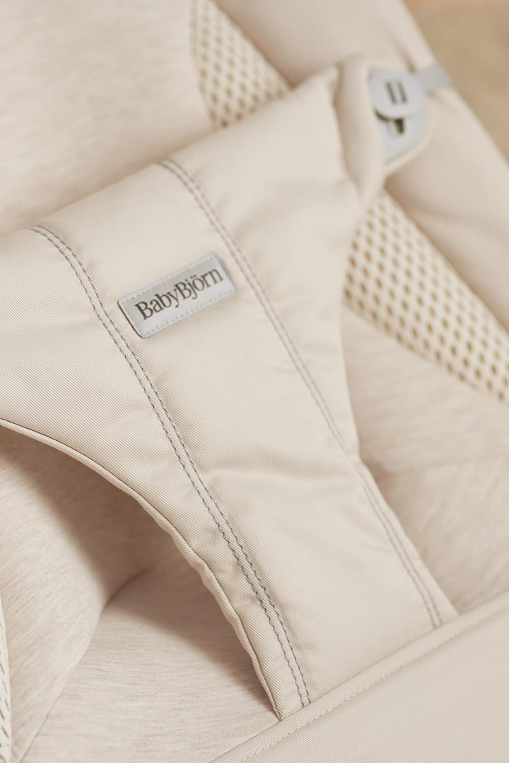BabyBjörn Balance Soft Hängematte, Stoff/Jersey, Tri-Fabric, Hellbeige