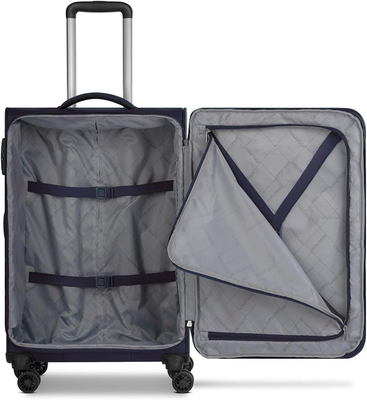 Worldpack Weichgepäck Koffer-Set 3-teilig | Reise-Trolleys aus hochwertigem, robustem Polyester Mate