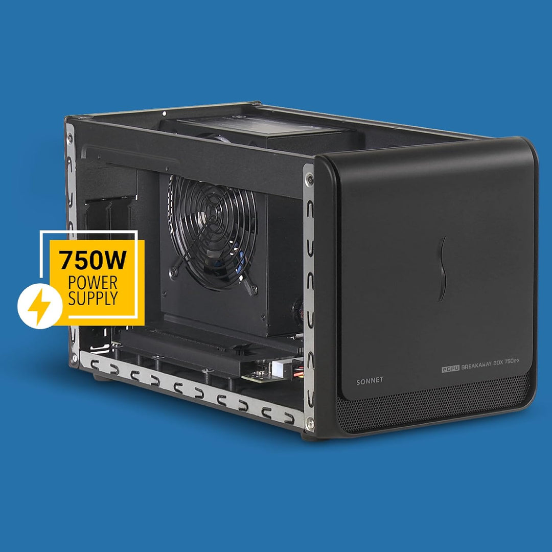 SoNNeT eGFX Breakaway Box 750ex (One FHFD x16 Graka Slot) GPU-750WEX-TB3
