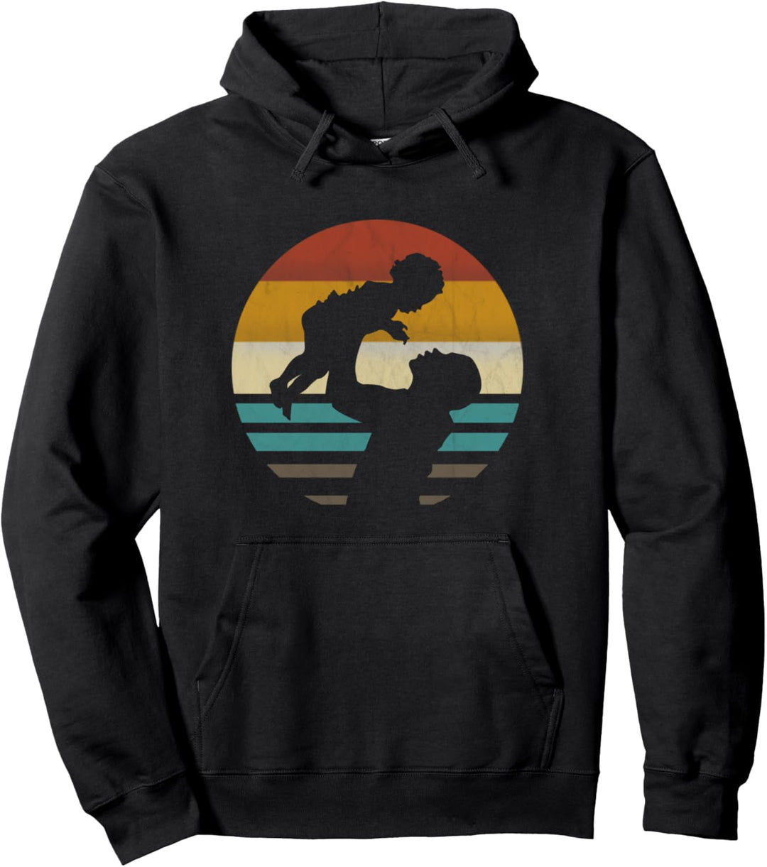 Vatertagsgeschenk Vatertag Vater Sohn Outfit Geschenk retro Pullover Hoodie