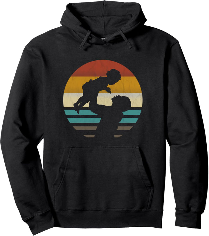 Vatertagsgeschenk Vatertag Vater Sohn Outfit Geschenk retro Pullover Hoodie
