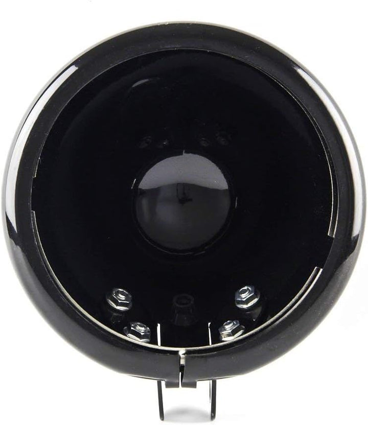 SKUNTUGUANG 5 3/4 "5,75 Zoll Led Scheinwerfergehäuse Eimer für Motorrad（schwarz）