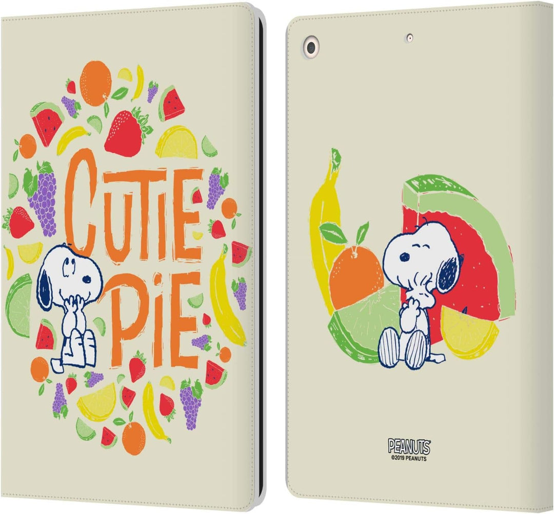 Head Case Designs Offizielle Peanuts Suesser Snoopy Naturgemaess Suess Leder Brieftaschen Handyhülle