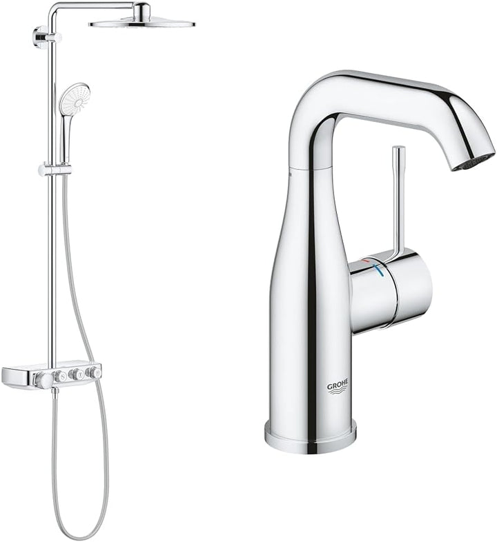 GROHE Euphoria Smartcontrol 310 Duo - Duschsystem mit Thermostatbatterie & Essence - Einhand- Wascht