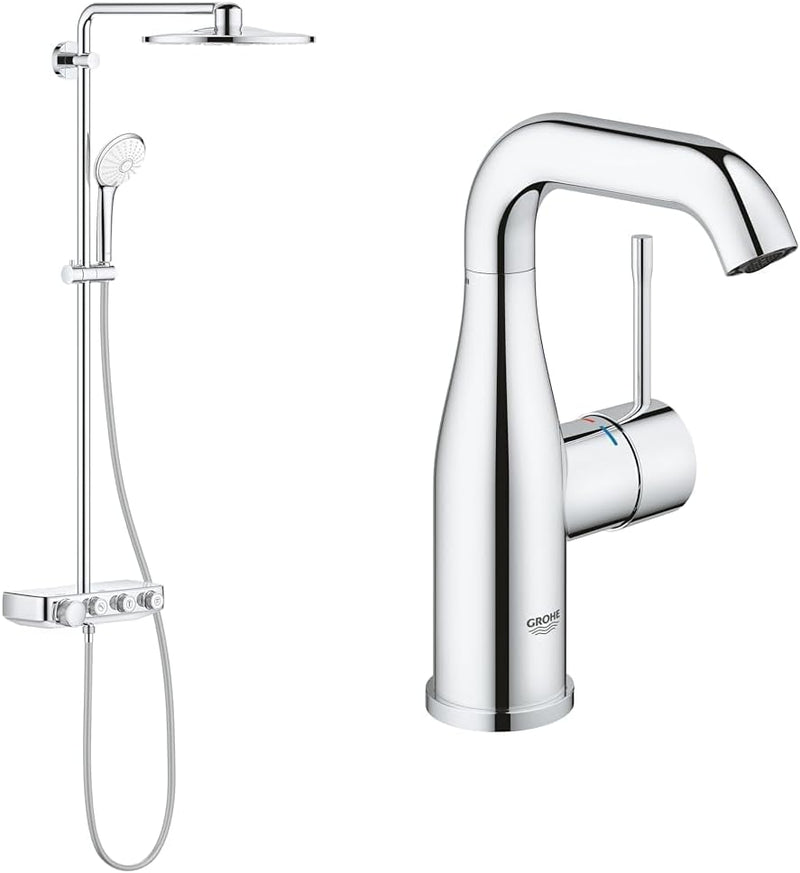 GROHE Euphoria Smartcontrol 310 Duo - Duschsystem mit Thermostatbatterie & Essence - Einhand- Wascht