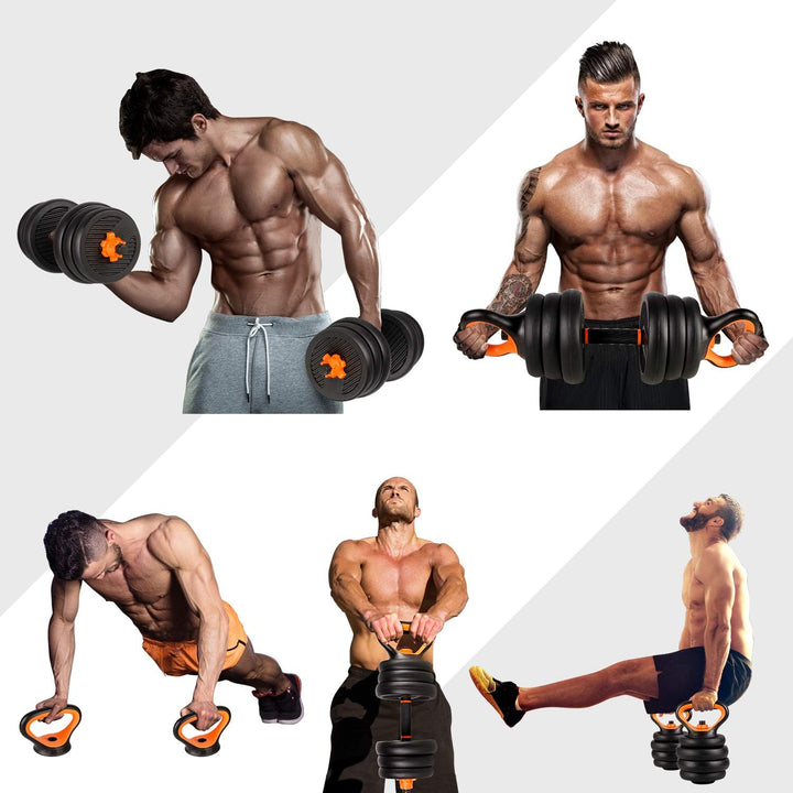 CCLIFE Hanteln Set 2er Kurzhanteln 20 30 40kg Hantelset professionell Dumbbell ohne Verbindungsstahl