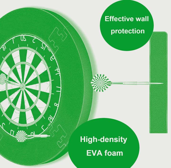 Dart Catchring Surround,Dartscheiben-Einfassung,Surround Auffangring Dart Backboard, für die Wandsch