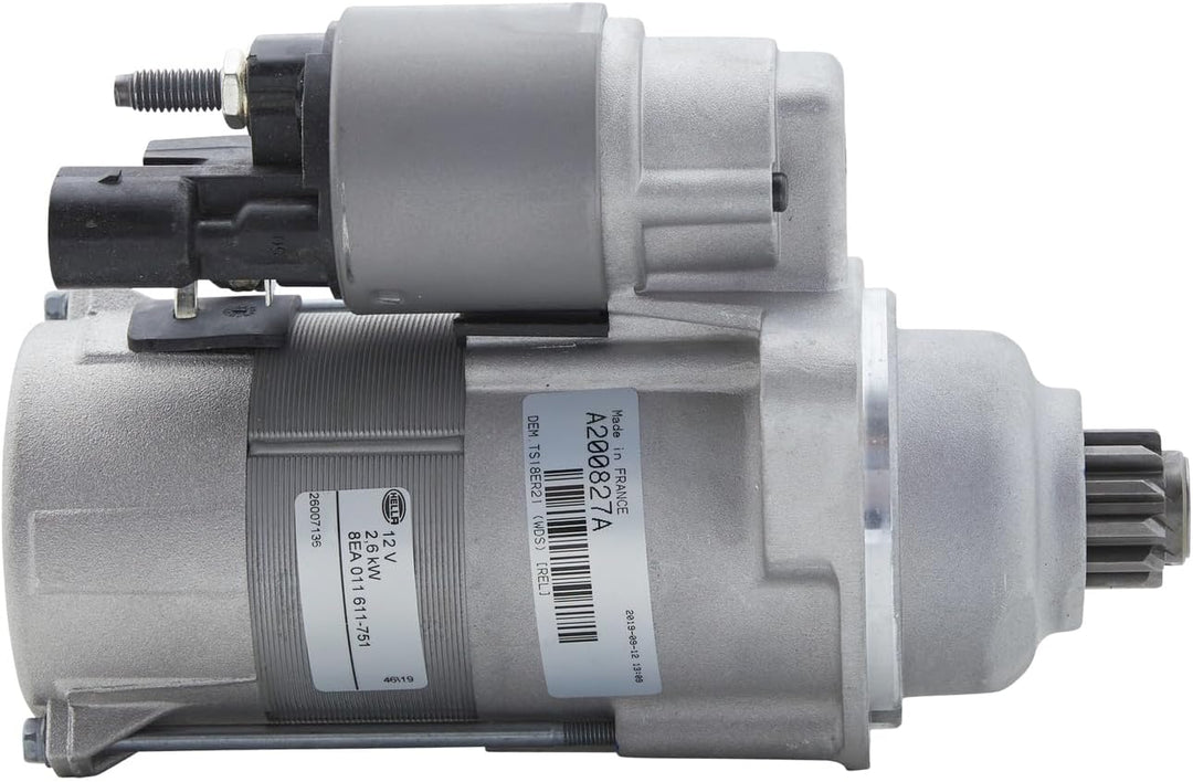 HELLA - Starter/Anlasser - 12V - 2kW - für u.a. VW Golf VII (5G1, BQ1, BE1, BE2) - 8EA 011 611-751