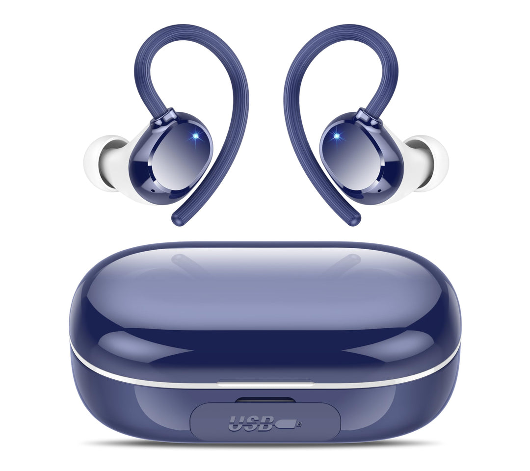 Bluetooth Kopfhörer Sport, Kopfhörer Kabellos Bluetooth 5.3 mit 4 ENC Mic, 128H Spielzeit Kabellose