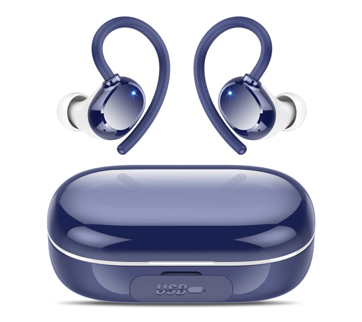Bluetooth Kopfhörer Sport, Kopfhörer Kabellos Bluetooth 5.3 mit 4 ENC Mic, 128H Spielzeit Kabellose