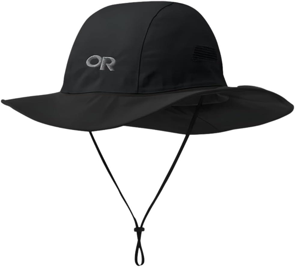 Outdoor Research Unisex Sombrero Seattle Regenhut S Schwarz, S Schwarz