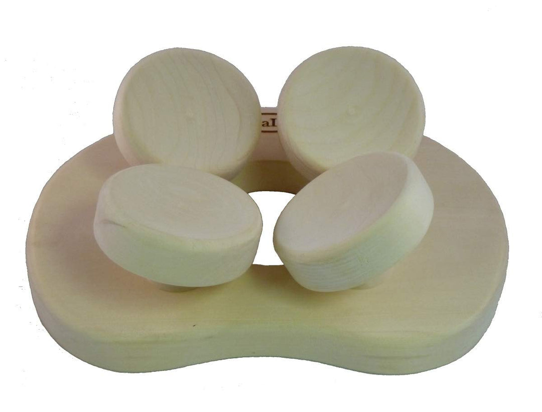HaLu BV Sauna-Kopfstütze ergonomisch, Espe