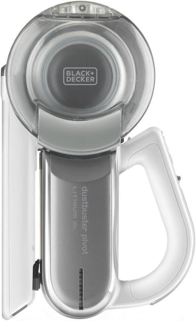 Black+Decker Lithium Dustbuster Pivot PV1820L – Akku-Handstaubsauger mit Multi-Positions-Saugvorrich