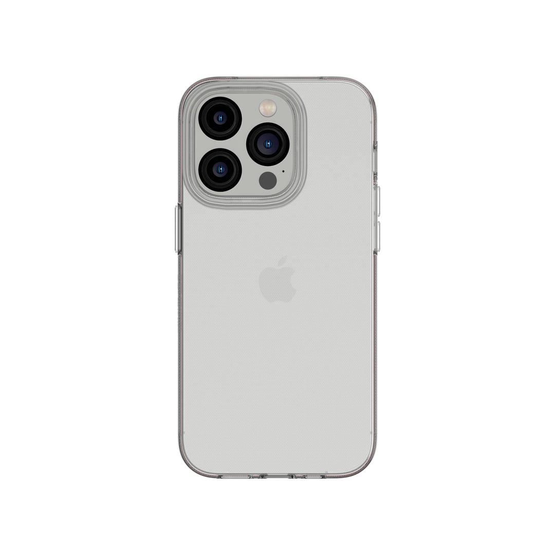 tech21 iPhone 14 Pro Evo Lite - Dünne und klare stossdämpfende Handyhülle mit 2,4 m Multi-Drop-Schut