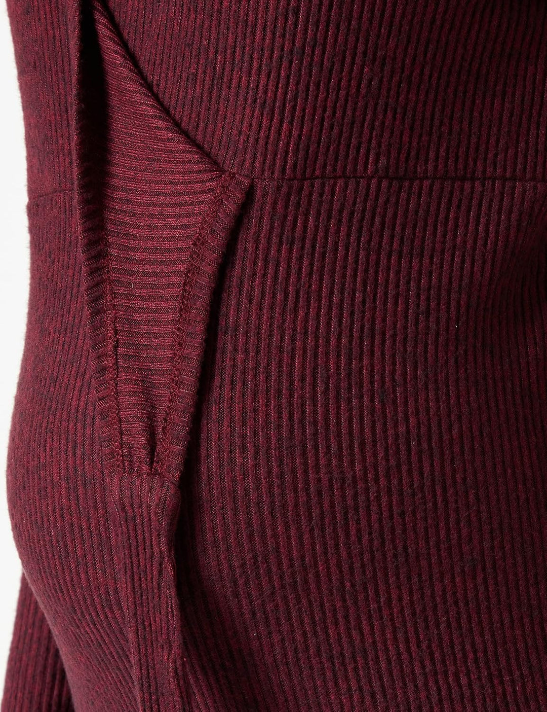Noppies Damen Dress Redan Nursing Long Sleeve Kleid 44 Tawny Port - P281, 44 Tawny Port - P281