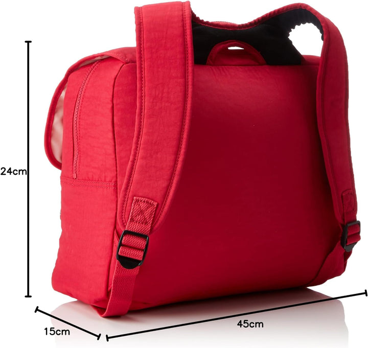 Kipling INIKO Schultasche mit Gepolsterten Schulterriemen True Pink, True Pink