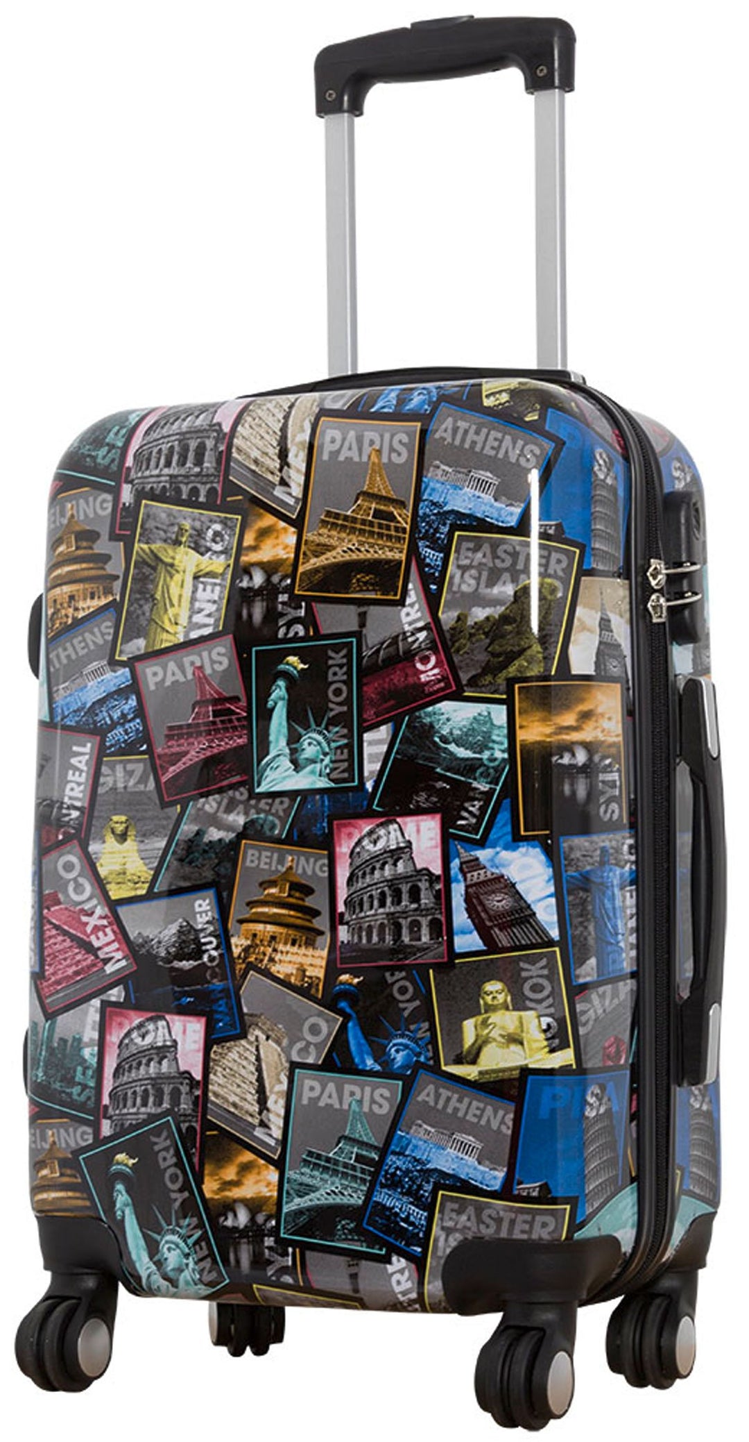 Bowatex Handgepäck New All City 55 cm Reisekoffer 35 Li Motiv Trolley mit Bilder