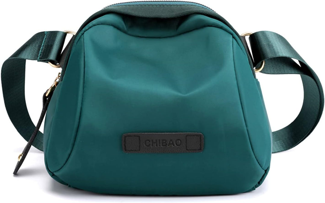 PORRASSO Damen Umhängetasche Casual Schultertasche Mädchen Gürteltasche Leicht Bauchtasche für Arbei