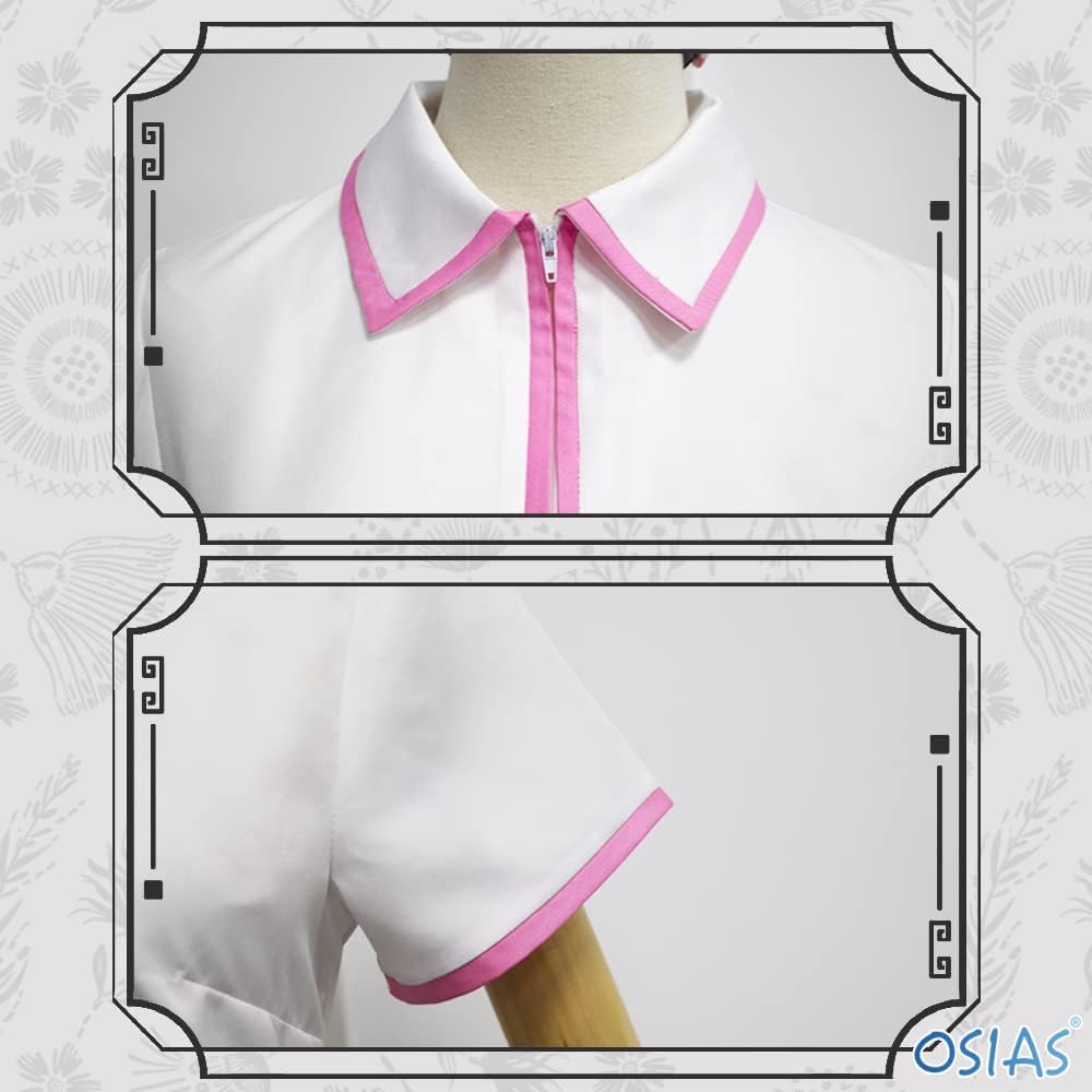 OSIAS Chainsaw Man Anime Cosplay Kostüme Makima/Power Nurse Uniform M, Makima/Power Nurse Uniform M