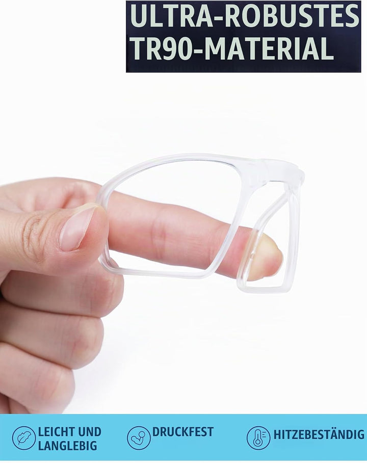 Saucer Insert Clip-On | Rx Optischer Einsatz für Oakley EV Zero Series Sonnenbrille - Transparent, f