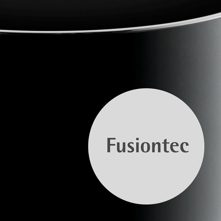 WMF Fusiontec Mineral Wok Induktion 32 cm, Wokpfanne mit Glasdeckel, High-Tech Keramik, backofenfest