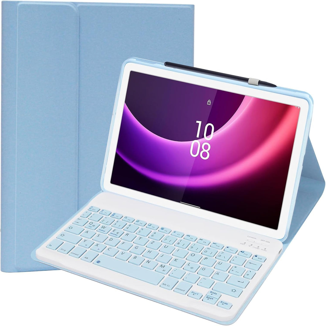 Hülle mit Tastatur für Lenovo Tab P11 (2nd Gen) 11.5 Zoll TB350FU/TB350XU - (Deutsches) Hülle mit Ta