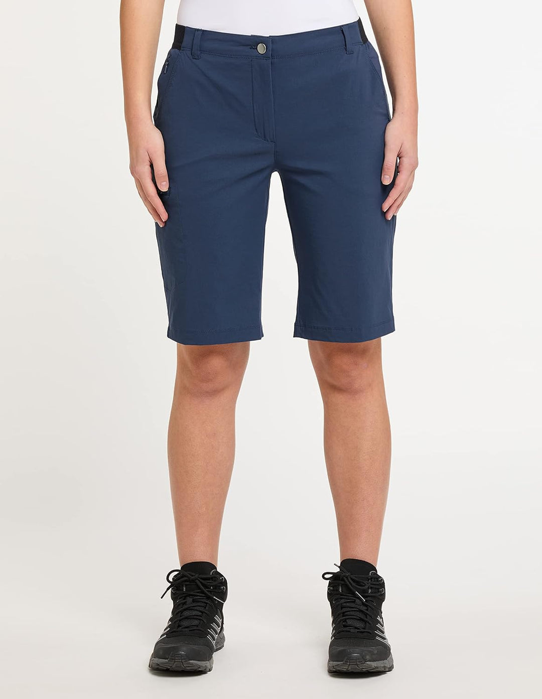 HOT sportswear Damen Wanderhose Ottawa Bermuda 40 Denim Blue, 40 Denim Blue