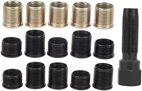 M14x1.25 Zündkerzengewinde Reparaturwerkzeug Schraubengewindebohrer Carbon Steel Rethread Kit