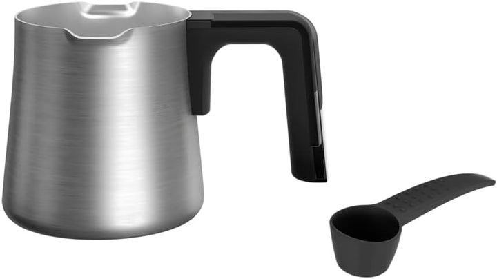 Arçelik Turkish Automatic Coffee Machine , Arabic coffee maker ( 6 cup ) TKM 9961 (Black), Black