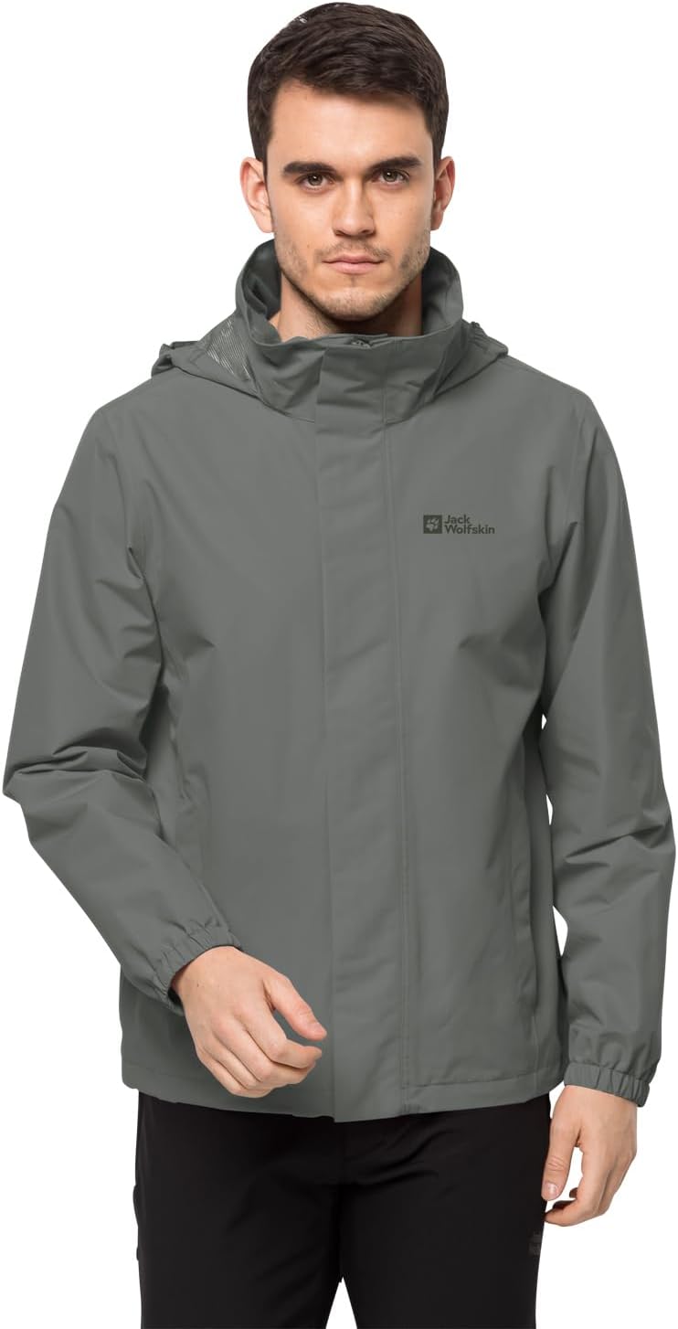 Jack Wolfskin Herren Stormy Point 2l Jkt M Jacket Schwarz S, Schwarz S