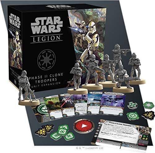 Atomic Mass Games | Star Wars: Legion – Klontruppen der Phase II | Erweiterung | Tabletop | 2 Spiele