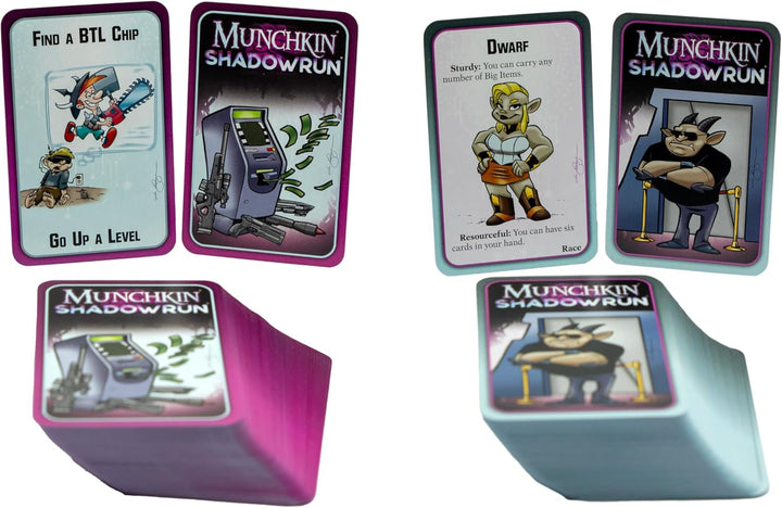 Steve Jackson Games | Munchkin Shadowrun | Card Game | English