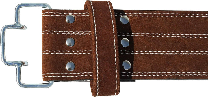 Lisaro gewichthebergürtel aus Echtes Leder Weightlifting Belt mit Einhand Schnalle, Lifting Belt for