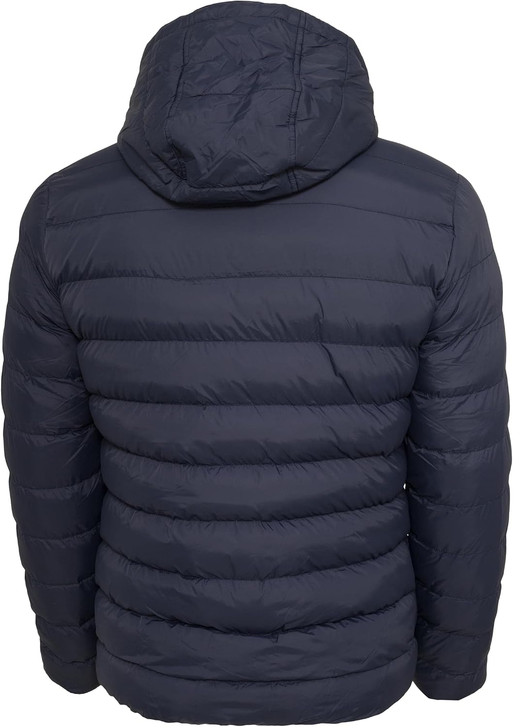 Urban Classics Herren Basic Bubble Jacket M Bleu (Marine / Weiss / Marine 496), M Bleu (Marine / Wei