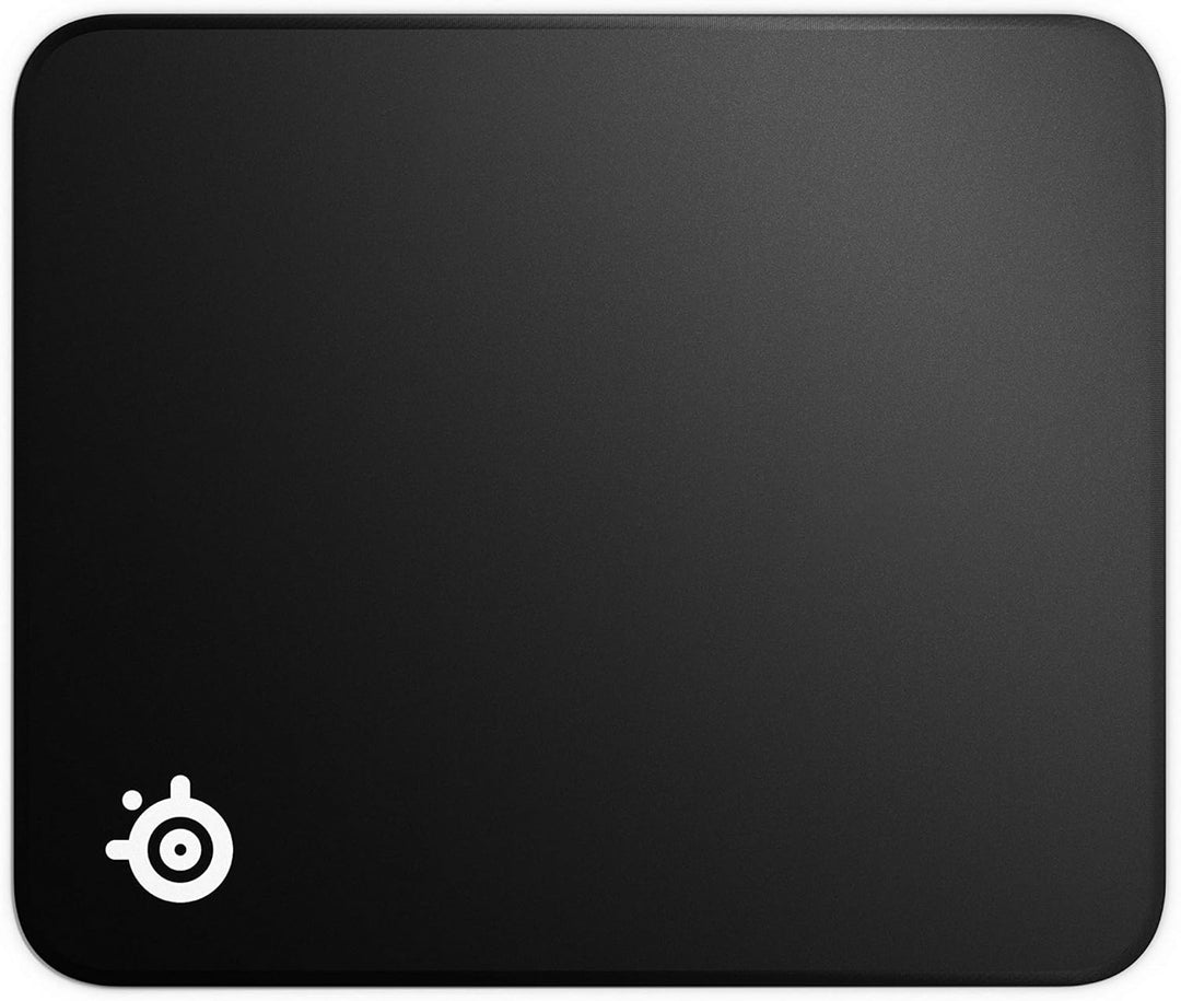 SteelSeries QcK Gaming-Mauspad, mittelgross, genähter Rand, extra langlebig, optimiert für Gaming-Se