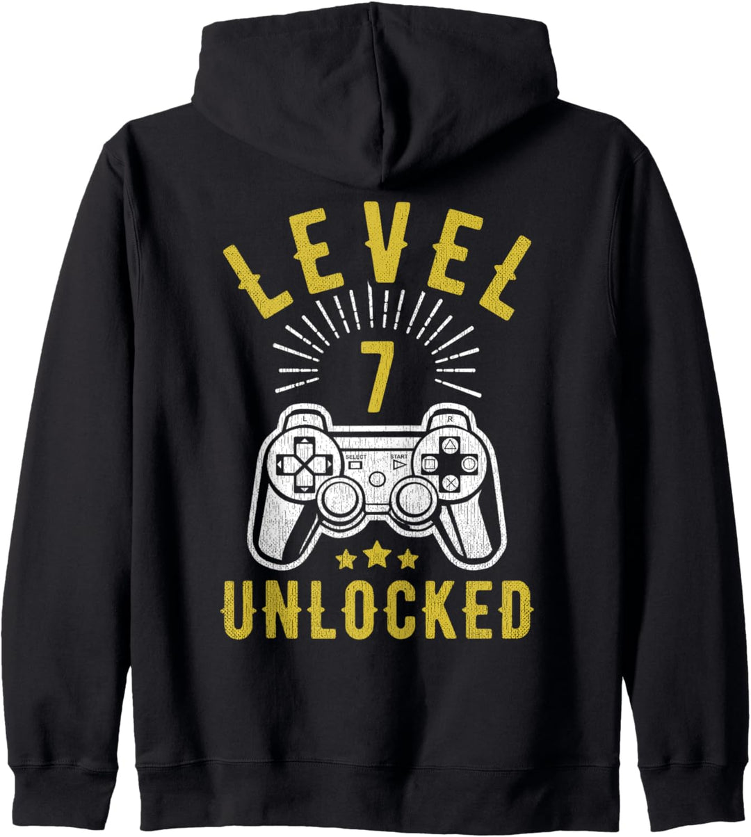 Level 7 freigeschaltet Jahrestag 7. Hochzeit Kapuzenjacke
